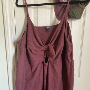 Wild Fable Twist Cutout Romper